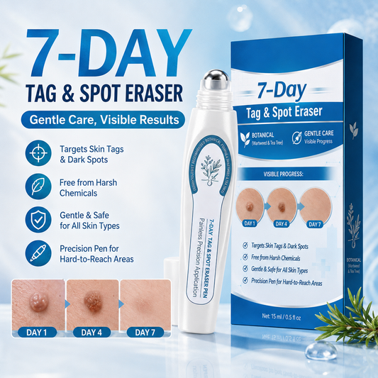 7-Day Spot & Tag Roll-On Pen – Smooth, Soft-Looking Skin